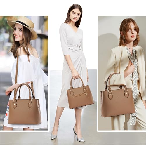Image of CHICAROUSAL Purses and Handbags for Women Leather Crossbody Bags Women's Tote Shoulder Bag
