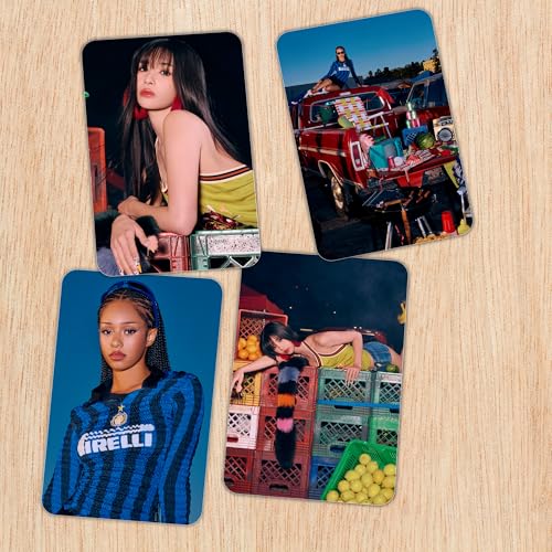 Image of Katseye inchBeautiful Chaos inch Album Glossy Laminated Photo Cards (Set of 14+2 Freebies)