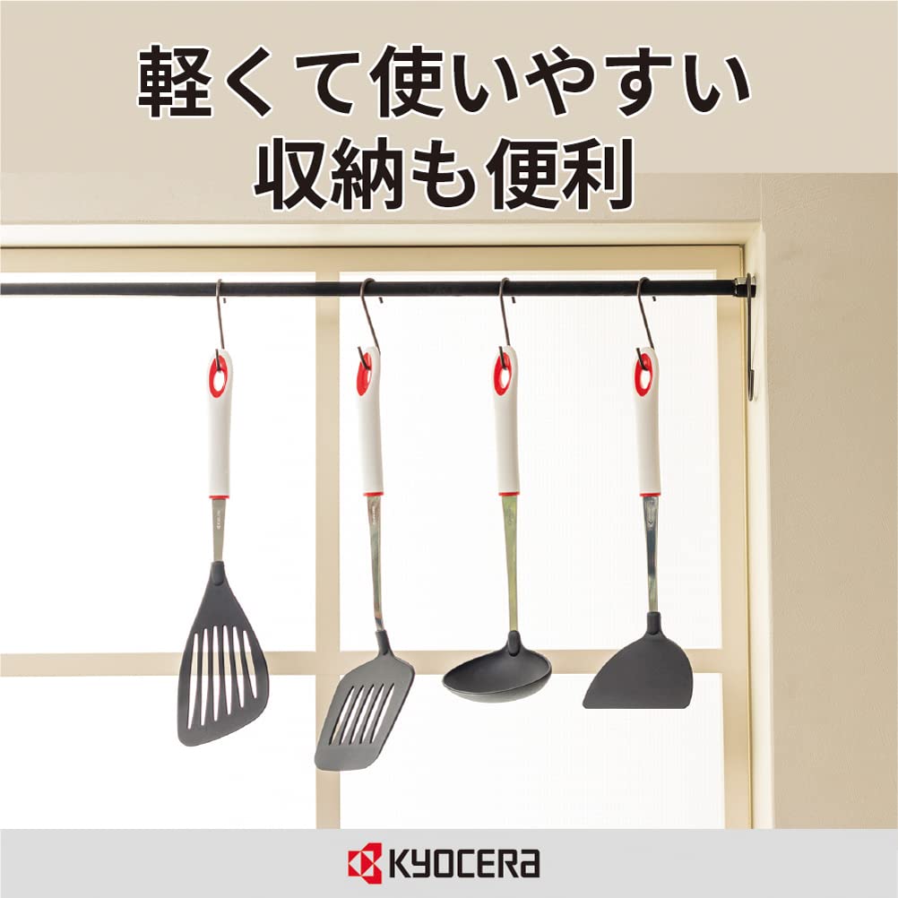 韓国サンリオ　ヘラとフライ返し Amazon｜京セラ キッチンツール ショート ターナー フライ返し ヘラ
