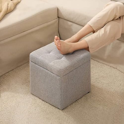 Banc de rangement vert en cuir avec étagère à chaussures intégrée - 3