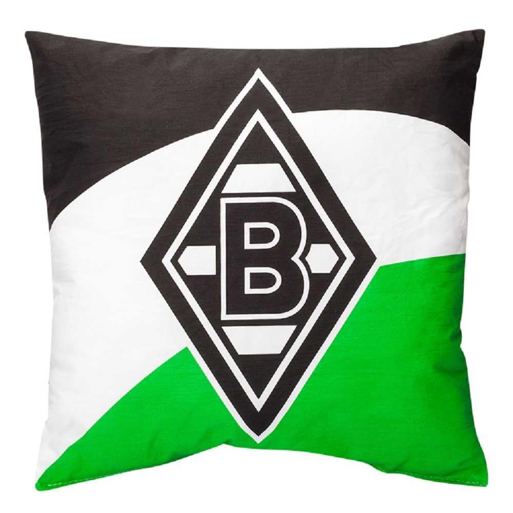 Borussia Mönchengladbach Kissen Schrägstreifen 38 x 38 cm Fankissen Autokissen Sofakissen
