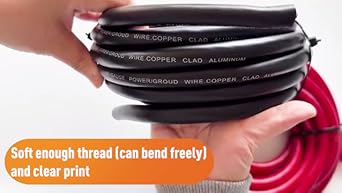 Amazon.com: AWG 0 Gauge Wire (20 Feet Black+20 Feet Red