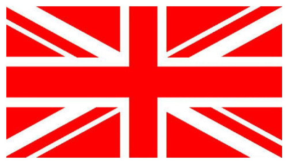Klicnow Red Union Jack Flag 5ft x 3tt