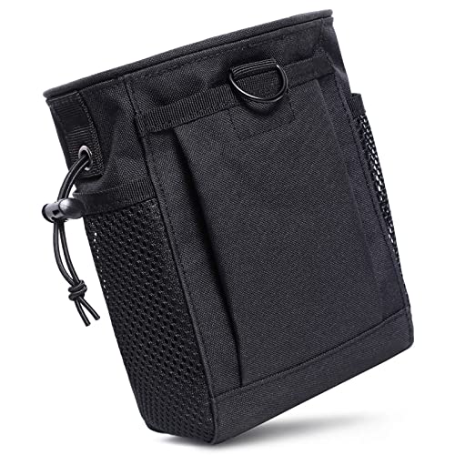 Haafoo Dump Pouch Molle - Tactical Drawstring Magazine Pouch, Molle Ammo Bag, Adjustable Military Utility Belt Holster Molle Dump Bag #TOP7