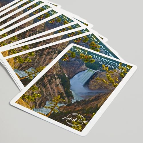 Baraja de naipes Poker Yellowstone National Park 52 cartas miniatura 5