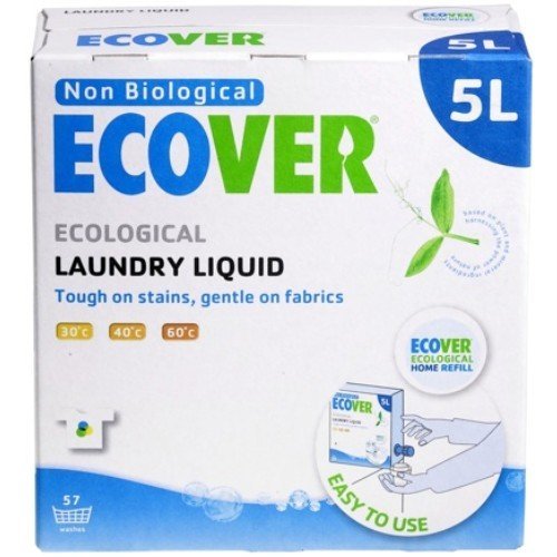 (10 PACK) - Ecover - Laundry Liquid Non Bio. | 5000ml | 10 PACK BUNDLE by ECOVER (UK)