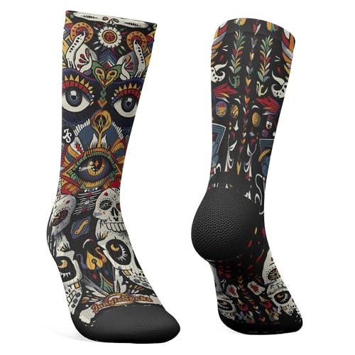 Jungle Socks Elite Series - Calcetines De Alto Rendimiento Para Running, Transpirables, Compresivos y con Refuerzos.