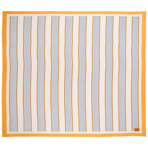 MOMOMUS Strandtuch Sandabweisend Sehr dünn Leicht und Faltbar - Dünne Strandmatte Große Stranddecke oder Sandfreies Strandlaken ideal für Picknick und Pool - Streifen 210 x 230cm