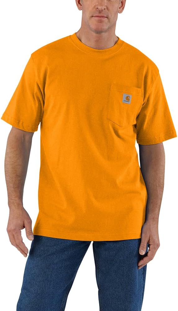 Carhartt Men's Loose Fit Heavyweight Short-Sleeve Pocket T-Shirt Closeout