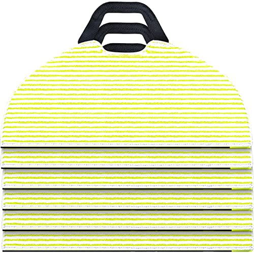 Lot de 6 lingettes de rechange pour robot aspirateur Shark AI Ultra 2 en 1 RV2600WDEU / RV2600WSEU robot - Lavable en microfibre