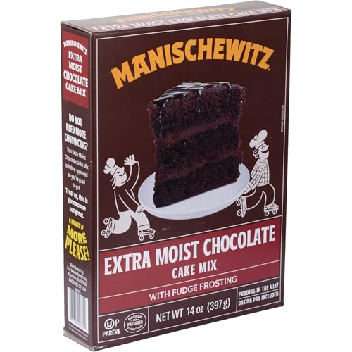Manischewitz Cake Mix, Extra Moist Chocolate Cake, Passover, 14 oz