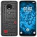 Produktbild PhoneNatic Case kompatibel mit Motorola Moto G7 Silikon-Hülle in Love Wörter M4