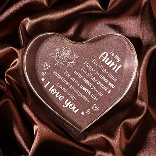 Gifts-for-Aunt-Aunt-Gifts-from-Niece-Best-Auntie-Acrylic-Keepsake-39x39inch-Best-Aunt-Ever-Gifts-Auntie-Birthday-Mothers-Day-Christmas-Gifts-for-Aunt-from-Nephew Gifts for Aunt Aunt Gifts from Niece Best Auntie Acrylic Keepsake 39x39inch Best Aunt Ever Gifts Auntie Birthday Mothers Day Christmas Gifts for Aunt from Nephew