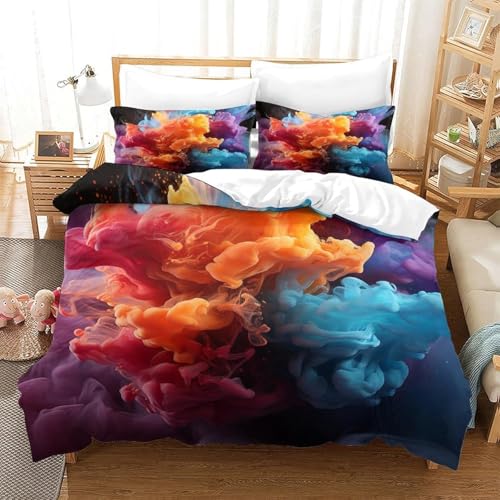 Housse de couette en microfibre texturée pour en finir avec le linge de lit terne et rêche