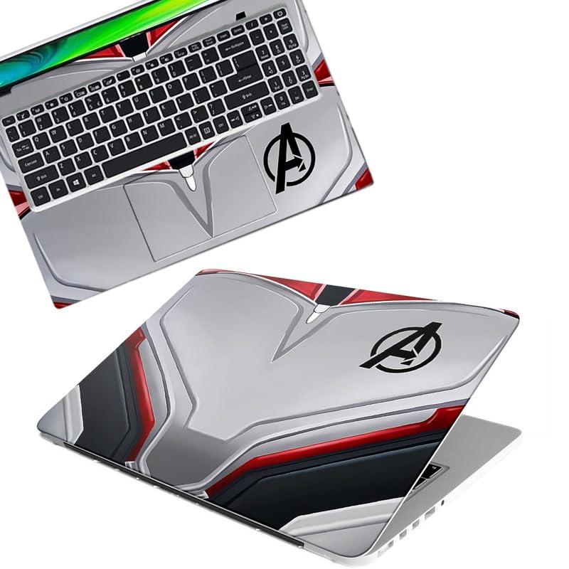 Inkykart DSGN 93 Full Body Laptop Skin Bubble-Free| Laminated| Removable| HD Quality Sticker for Laptops Upto 15.6 Inches Compatible with Hp/Dell/Acer/Lenovo/Asus etc.