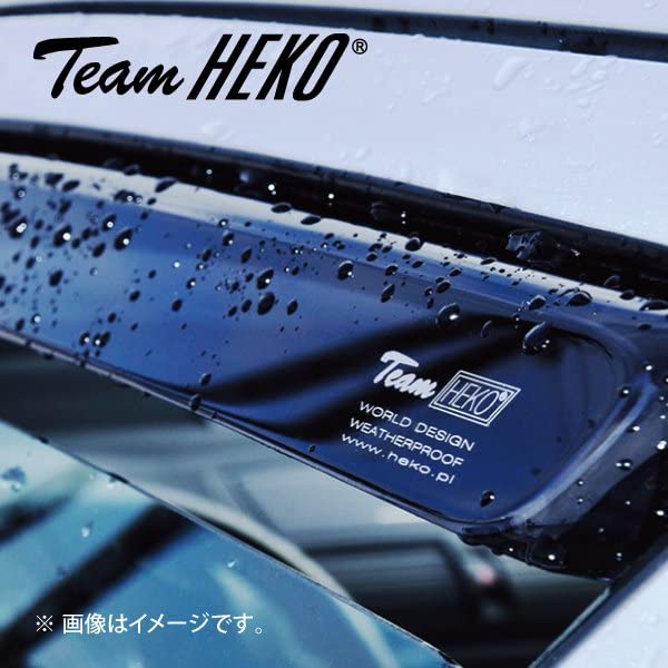 Amazon | Team HEKO(チームヘコ) ドアバイザー フロント&リア用 