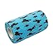 Syrflex Cohesive Bandage 4” Light Blue Unicorn 4pk