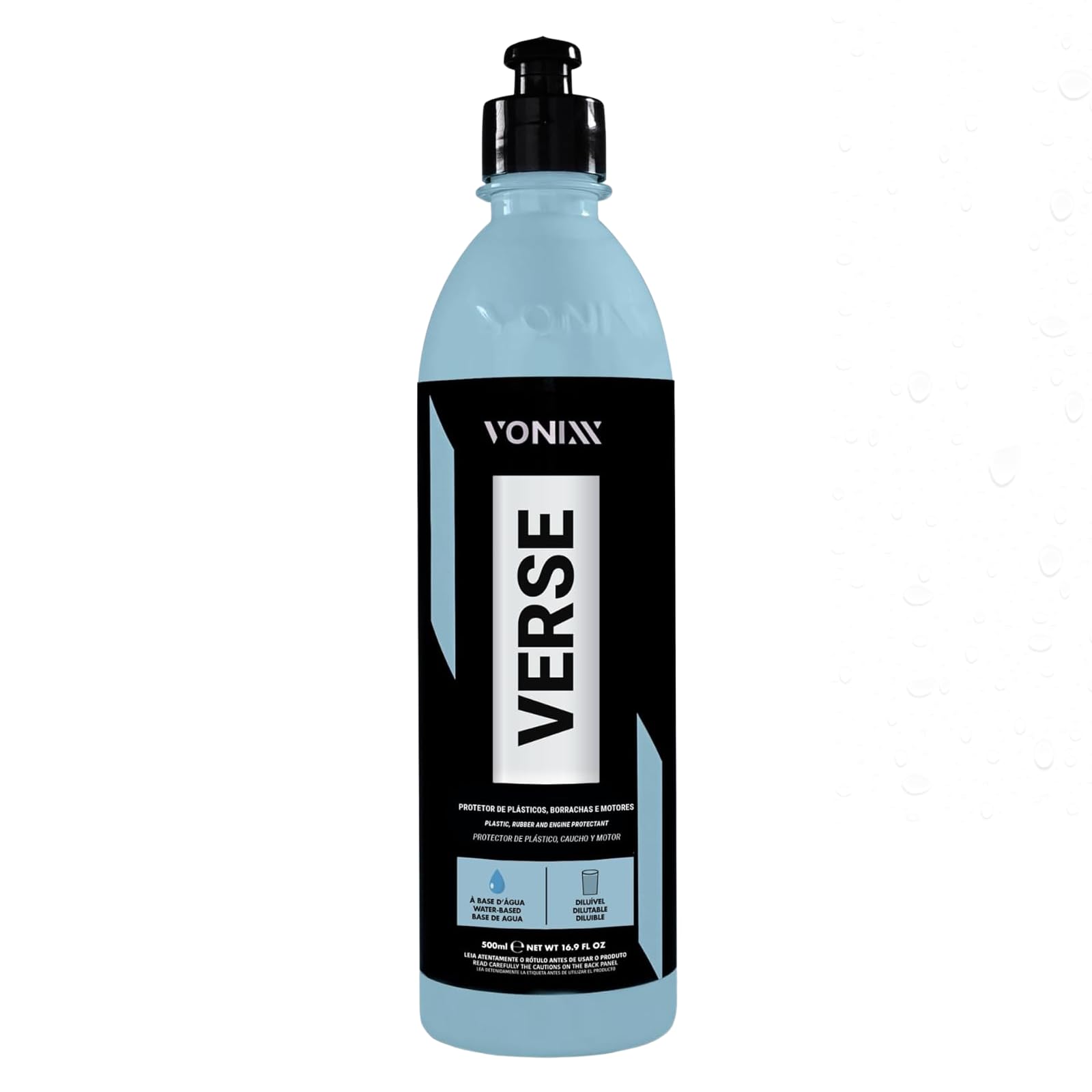 Vonixx Verse Automotive Surface Protector | Multipurpose Car Dressing for Plastic and Rubber | Restore and Protect Interior & Exterior Surfaces | Concentrated | Water Based | 16.9 fl oz (500 ml)