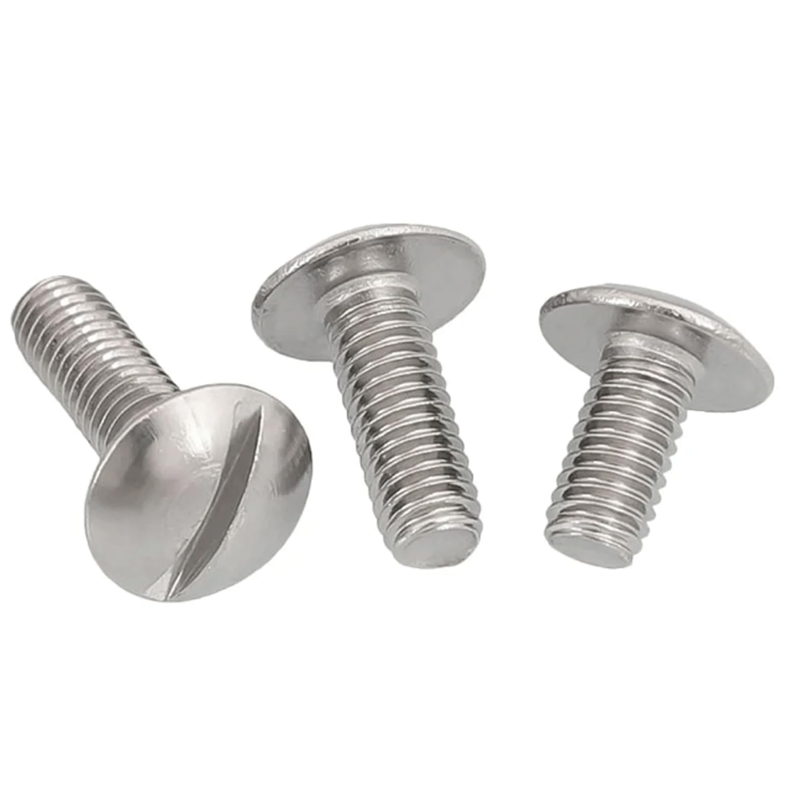 M4 4 pièces vis en Acier Inoxydable vis à tôle Kit vis à tête Ronde vis à Bois Assorties