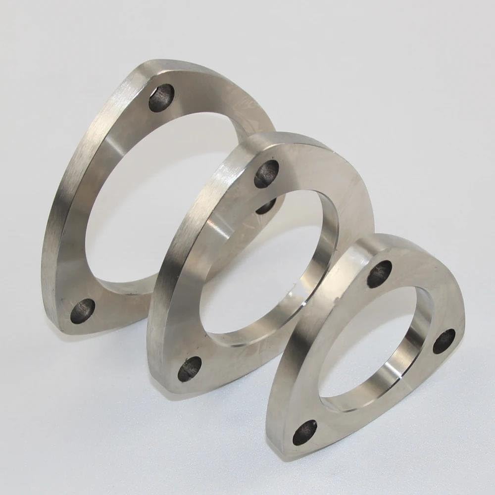 Bride D'Échappement Universelle En Acier Inoxydable 304 - 76 Mm (3 Trous) - Pour Tuyaux Échappement Voiture