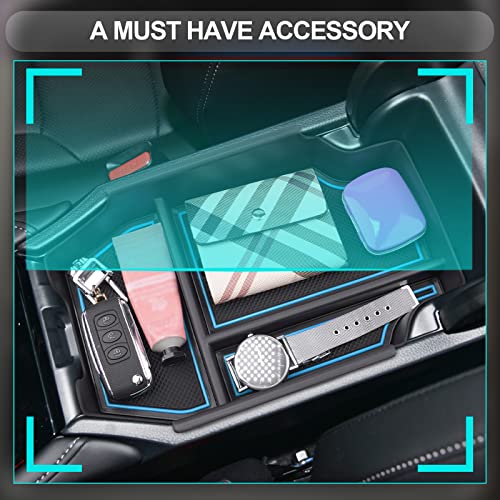 Image of CDEFG 2023-2026 Accord Center Console Accessory Organizer for 2023 2024 2025 2026 Accord 11th Gen (Sport EX-L Sport-L Touring LX EX) Console Armrest Storage Box Accord Hybrid Accessories (Blue)