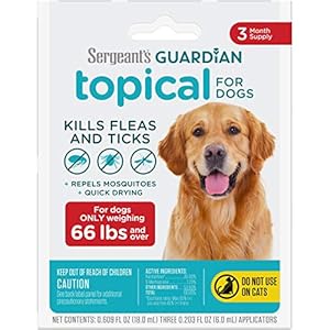 Sergeants Guardian Flea Tick Squeeze on Topical for Dogs 66+ Lbs 3 Count Cucciolini Doodles Sergeants guardian flea tick squeeze on topical for dogs 66+ lbs 3 count cucciolini doodles