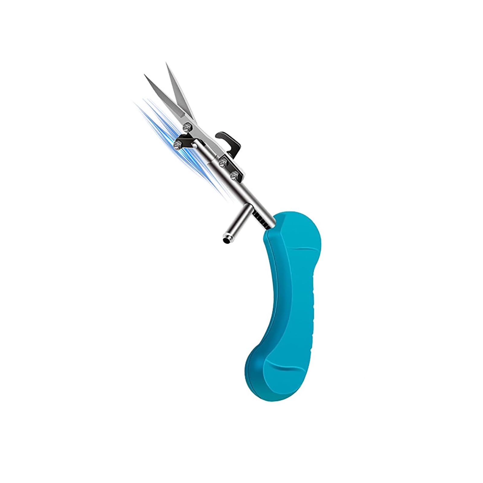 Tousiyra Blue Hand Shears For Gardening Lightweight Plant Pruners For Gardening Stainless Steel Garden Scissors With Comfort Grip, Precision Bonsai Clippers For Plants, Flowers & Hydroponics Stylish Garden Tools