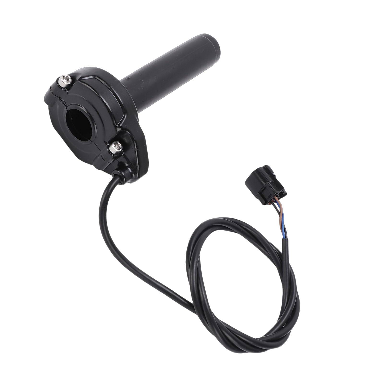 Manetka Gazu z łożyskiem Kulkowym, Wysoka wytrzymałość, Zamiennik do Motocykla Terenowego, Płynna Kontrola Przyspieszenia, Trwała Konstrukcja ABS (BLACK)