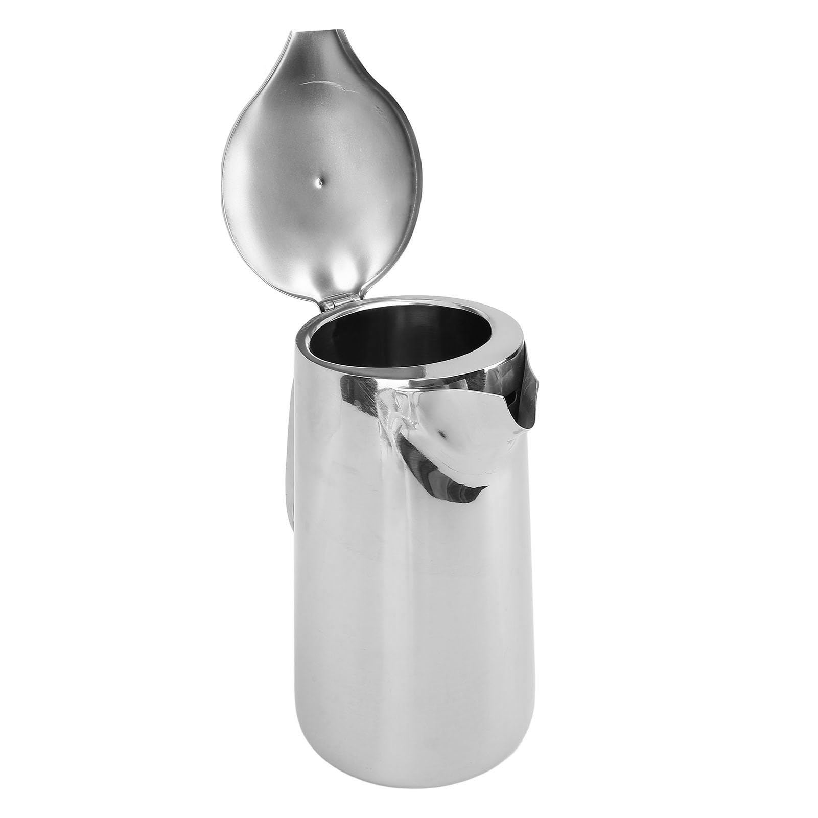 Jarra de Acero Inoxidable con Tapa 2 Litros Asa Ergonómica para Agua Fría e Infusiones Ideal para Jugos y Bebidas Frías
