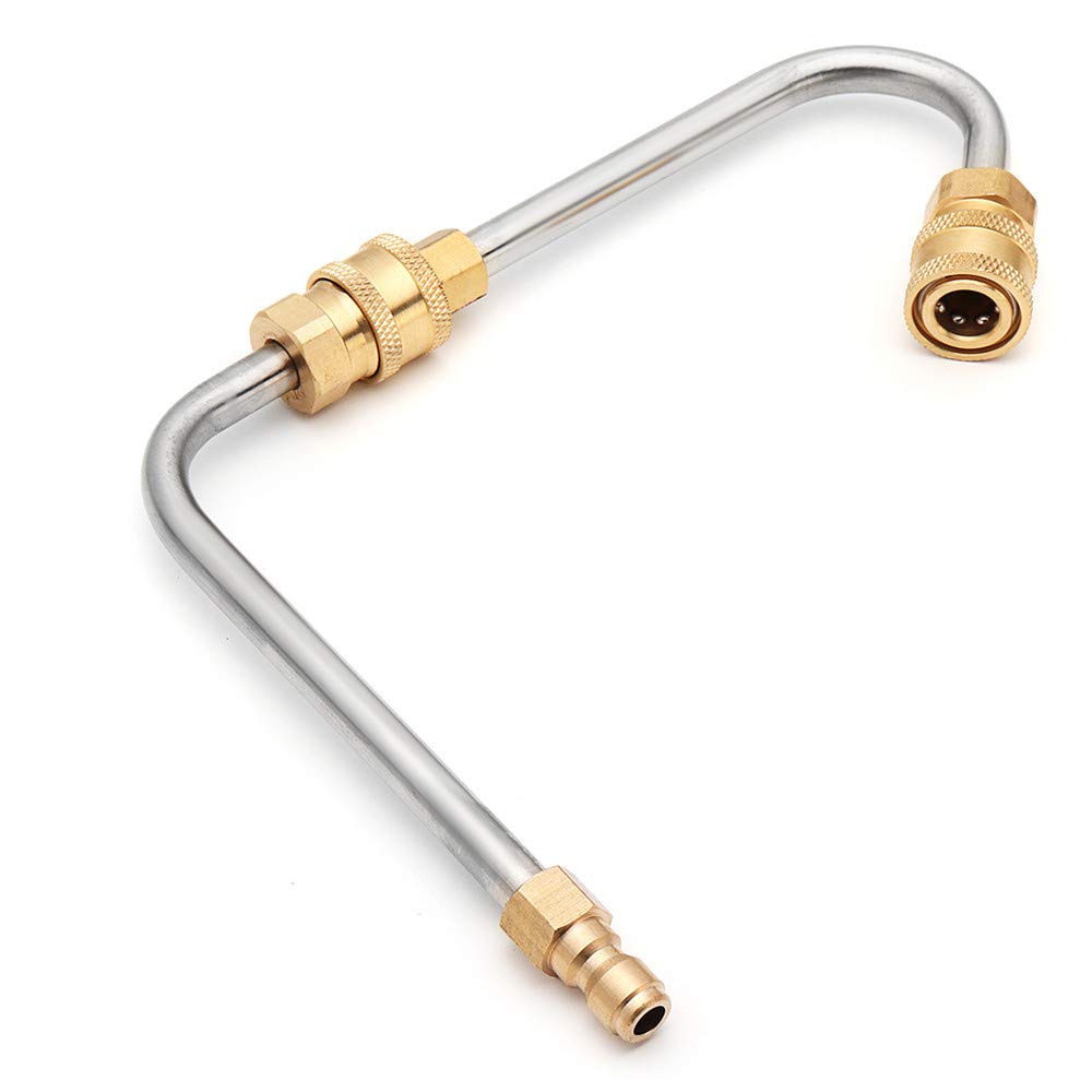 Rondella Ad Alta Pressione Gutter Rod Cleaner Attacco Per Lance/Bacchetta Da 1/4 Pollice Quick Connect - 2 #