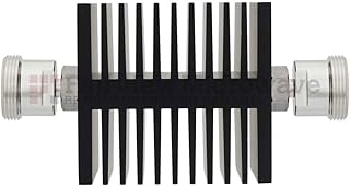 SA75DFDF50W-06 6 dB Fixed Attenuator 7/16 Female (Jack) to 7/16 Female (Jack) Directional Up to 7.5 GHz Rated to 50 Watts, Heatsink Body, 1.45 VSWR