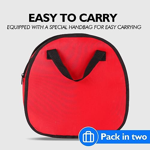 Snow Chains, 1 Min Quick Installation Upgraded Tire Chains, Adjustable Snow Tire Chains for Passenger Car, SUV, Pickup and Trucks, Applicable Tire Width 185 195 205mm, Set of 2 - Image 6