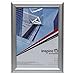 Price comparison product image Hampton Frames SNAP Poster Certificate Photo Display Snap Frame Silver A4 (21x30cm) SNAPA4S