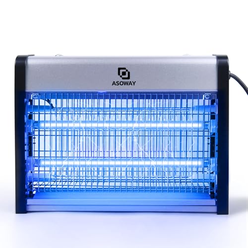 Lampe anti moustique électrique efficace pour éliminer les insectes sur 80m²