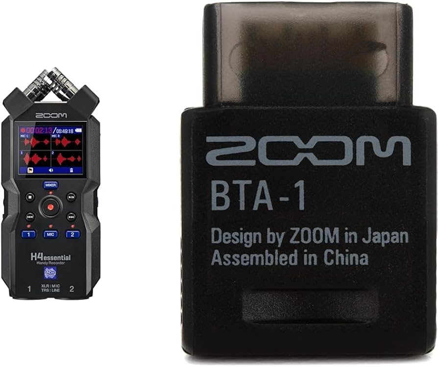 Amazon.com: Zoom H4essential 4-Track Handy Recorder Bundle with