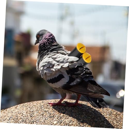 Silbato portátil de plástico para entrenamiento de palomas miniatura 5