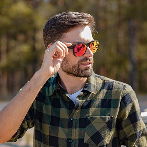 Image of Polarized Sunglasses Fit Over Glasses for Women Men | Oversized Square Sun Glasses UV400 Protection