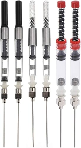 NUOBESTY Pluma estilográfica, absorbedor de tinta, pluma estilográfica, jeringa, herramientas de llenado, tinta absorbente, cartuchos convertidores NUOBESTY Pluma estilográfica, absorbedor de tinta, pluma estilográfica, jeringa, herramientas de llenado, tinta absorbente, cartuchos convertidores