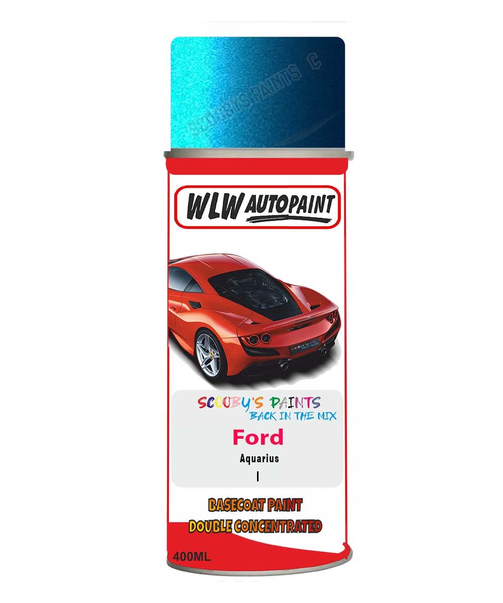 Basecoat Aerosol Spray Paint For Ford Focus Electric Ice White 2009-2013 Code I