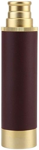 Miniatura 4 de Raxinbang telescopios 25x30 Piraten Outdoor Jagd Tactical Digital Binoculares Monocular Teleskop para turismo (color  dorado)