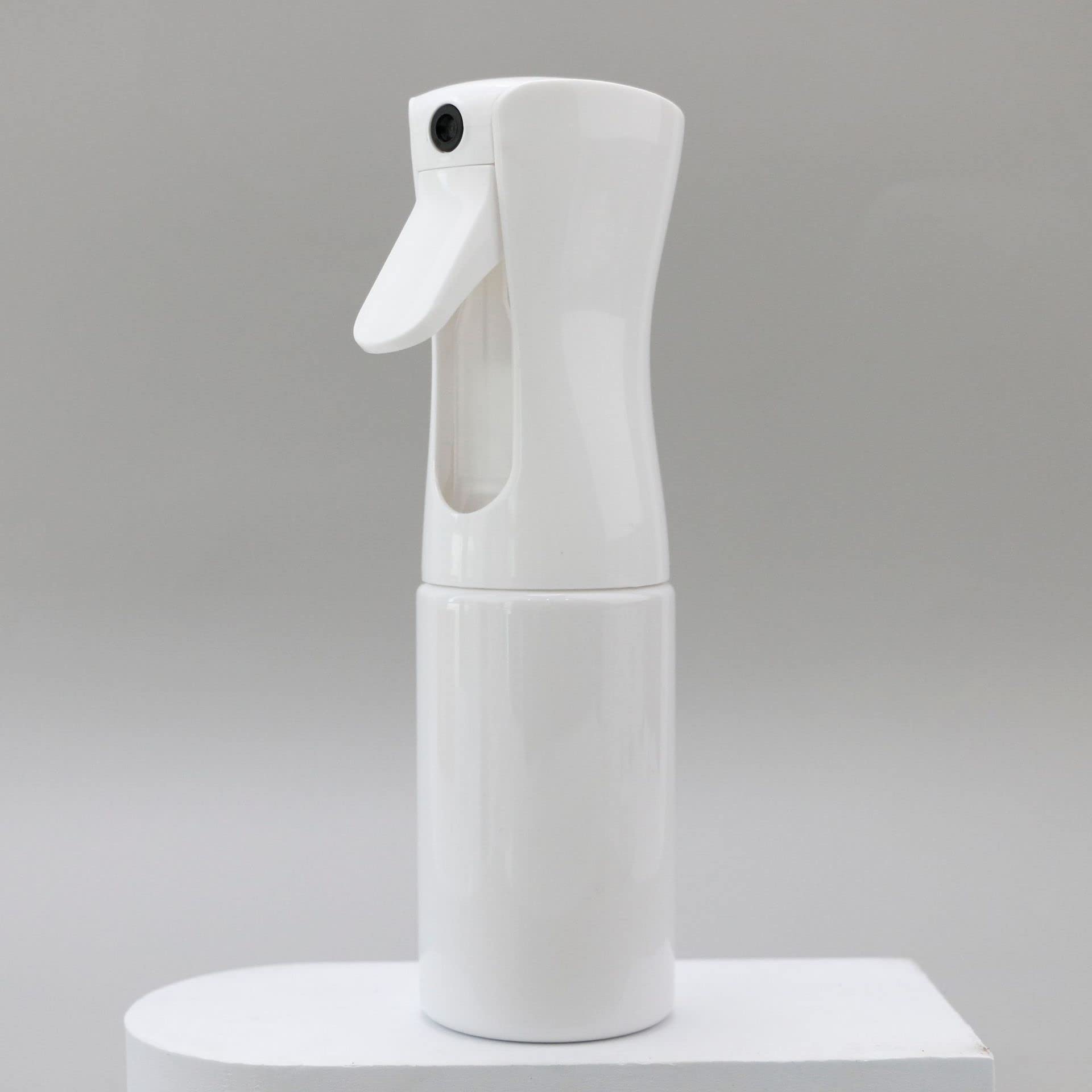 HOXHA Spray Bottle, 200ml Hair Spray Bottle Mist Sprayer Fine Plant Mist Spray Bottle Fine Continuous Spray Water Bottle for Hairstyling, Cleaning, Gardening, Misting & Skin Care BPA Free (White)