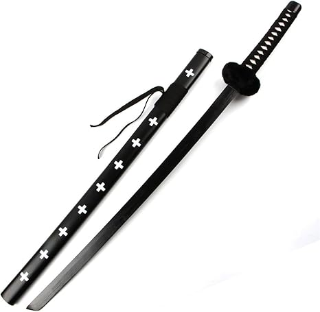 Amazon トラファルガーロー 黒赤刀 模造刀 美術刀 コスプレ道具 民芸品 おもちゃ