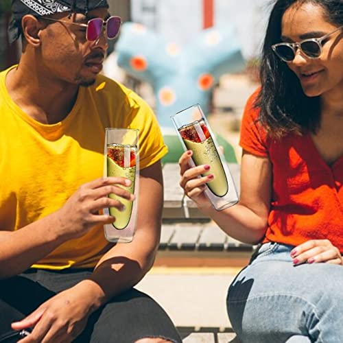 La Mejor Selección de Copas de champaña con tallo hueco comprados en linea. 9 Copas de champaña con tallo hueco marca TITA-DONG (3)