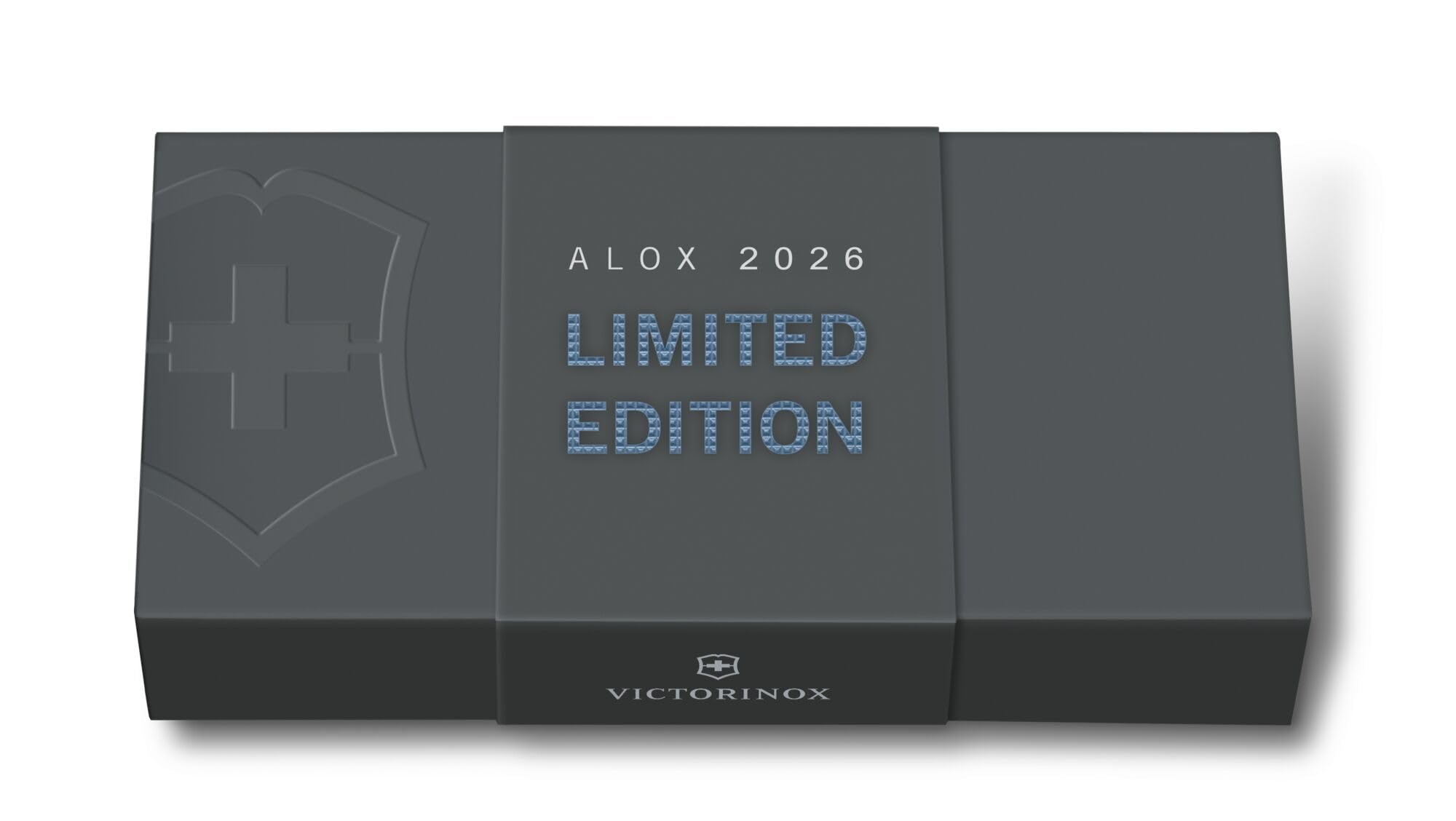 Victorinox Taschenmesser Pioneer X Alox Limited Edition 2026, 9 Funktionen, Mittel, Swiss Made, Multitool mit Schere, Inkl. Geschenkbox, Glacial Blue