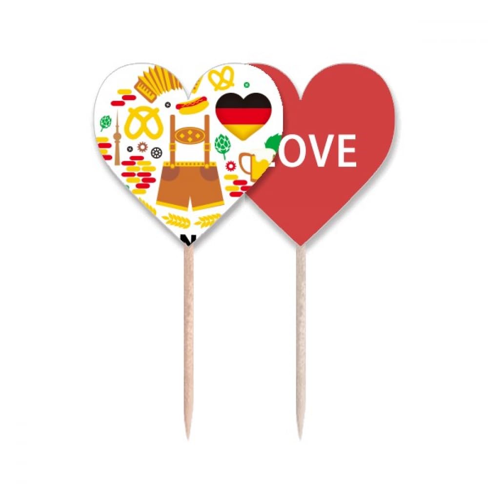 Pic à cupcakes Germany Landmark en impression haute définition pour réception