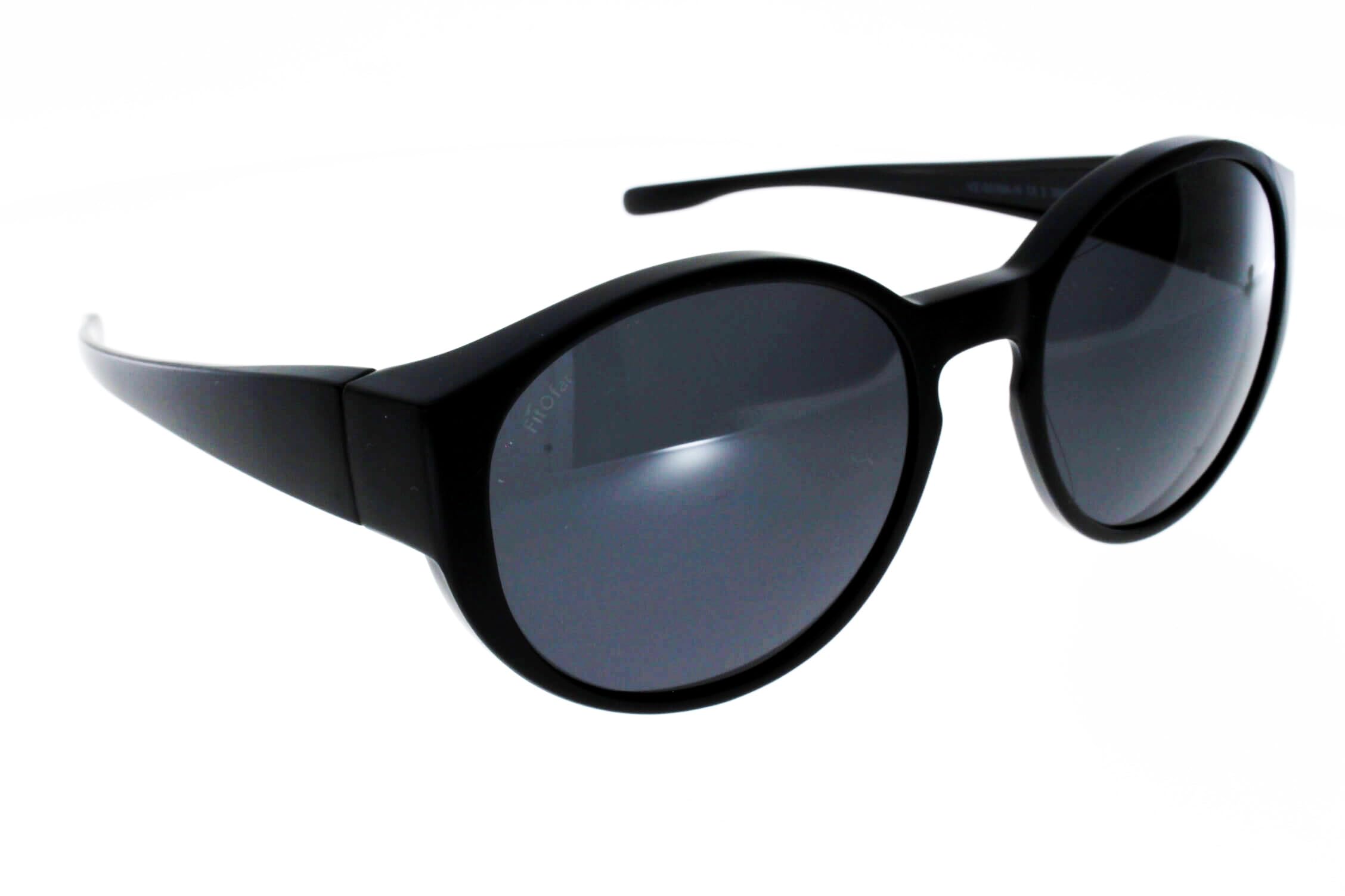 Ofar FIT OVER Überbrille Mattschwarz VZ0039A für runde Brillen