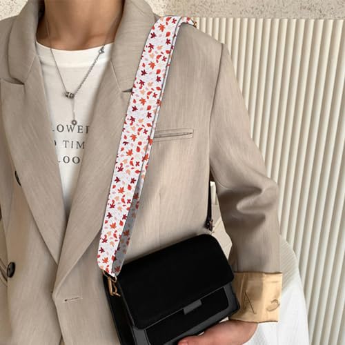 Image of Purse Strap Crossbody Shoulder Canvas Straps 1.5 inch Wide Replacement Adjustable Aesthetic Cute for Women Girls Bag