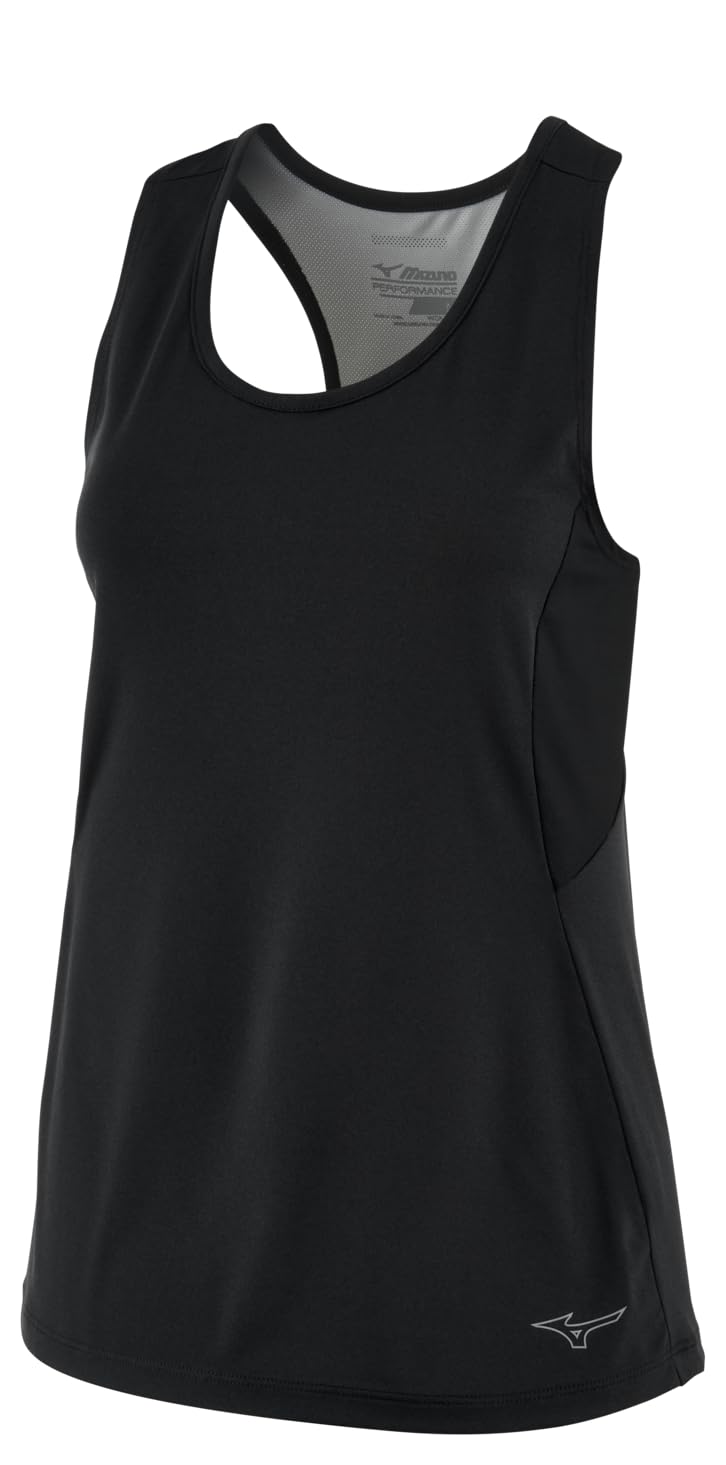 Mizuno Women's Standard W Performance Tank, Black, M