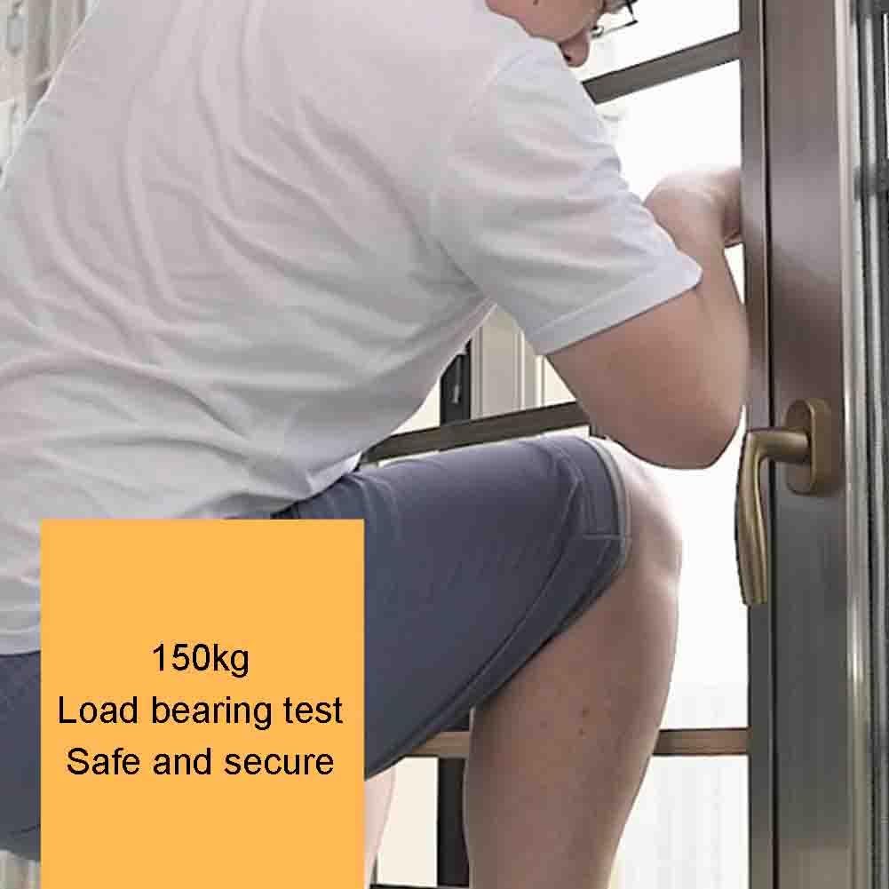 Barras de seguridad para niños, parrilla de seguridad para el hogar resistente para evitar caídas accidentales, ideal para ventanas a prueba de niños