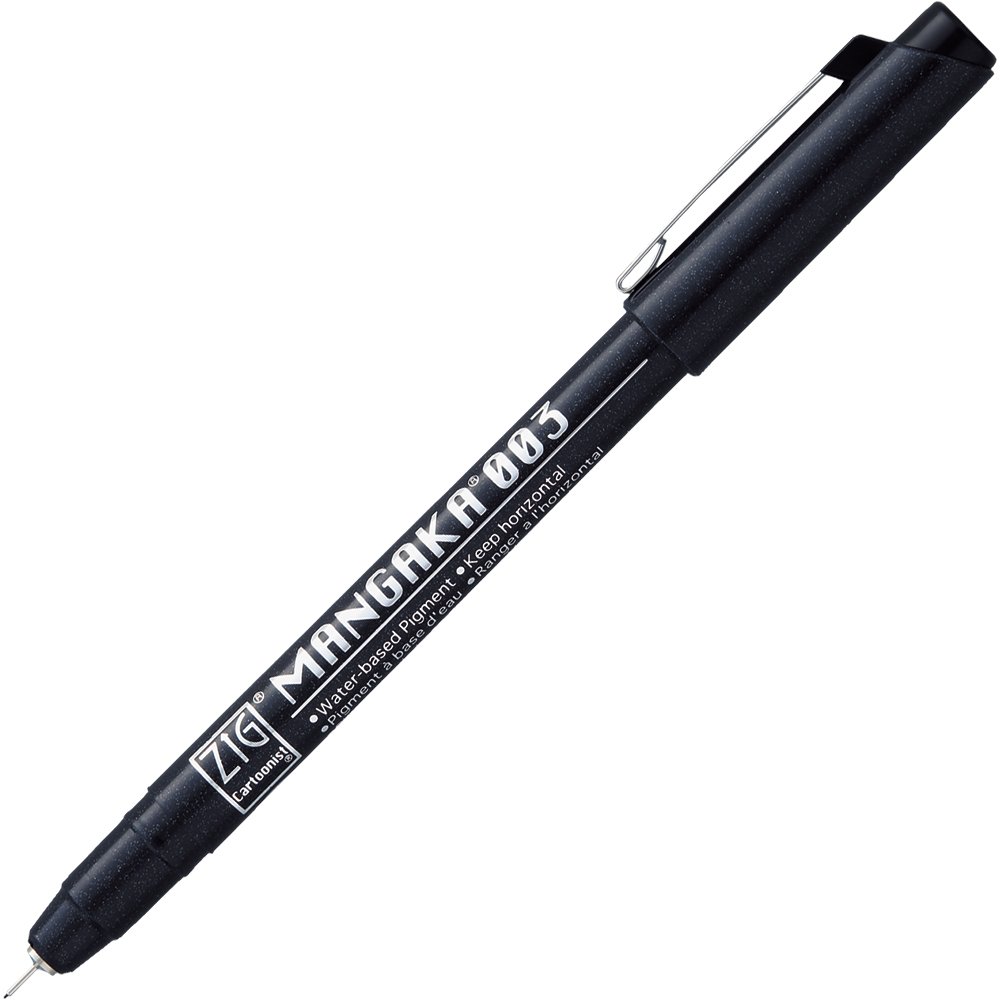 Kuretake ZIG Cartoonist MANGAKA BLACK8V CNM/8VBK : Amazon.ca: Home